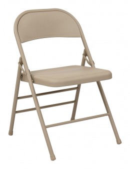 Metal Folding Chair - 4 Pack - Work Smart