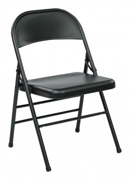 Metal Folding Chair - 4 Pack - Work Smart Series