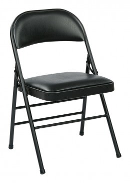 Padded Folding Chair - 4 Pack - Work Smart Series