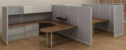 10x9 Managerial Cubicle Stations - EXP Panel System Series
