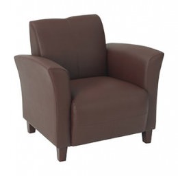 Leather Club Chair - OSP Lounge Seating Series