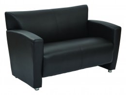 Faux Leather Loveseat - OSP Lounge Seating Series