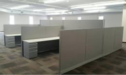 8x8 Pod of 4 Cubicles - EXP Panel System Series
