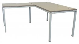 L Shaped Desk - Simple System