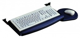 Sliding Keyboard Tray with Mouse Pad