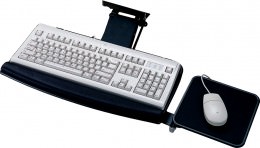 Adjustable Keyboard Tray with Mouse Pad - 