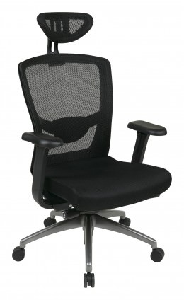 Mesh Back Office Chair with Headrest - Pro Line II Series