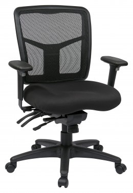 Mesh Back Task Chair with Arms - Pro Line II