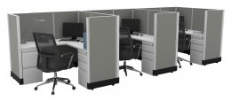 3 Person Cubicle - Systems