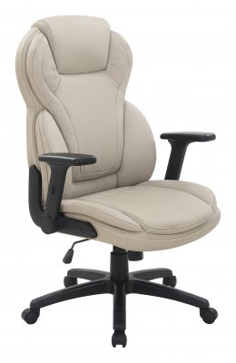 Executive Leather Office Chair - Work Smart