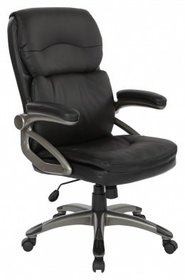 Executive High Back Leather Chair - Work Smart