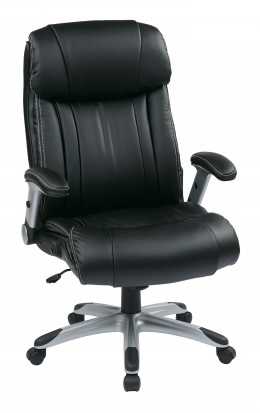 Executive Mid Back Leather Chair - Work Smart