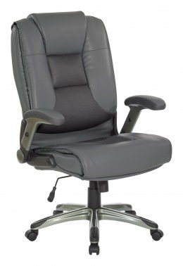 Leather Executive High Back Chair - Work Smart Series