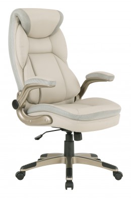 Executive High Back Leather Chair - Work Smart