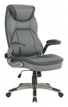 High Back Leather Executive Chair - Work Smart