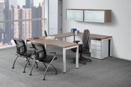 Modern U Shaped Desk with Storage