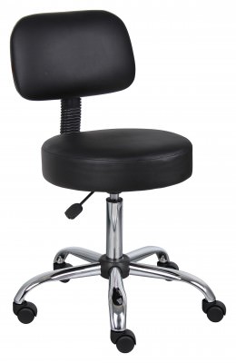 Medical Stool with Back - 