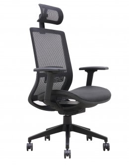 Mesh Back Task Chair with Headrest - 