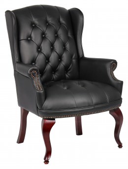 Upholstered Traditional Guest Chair - 