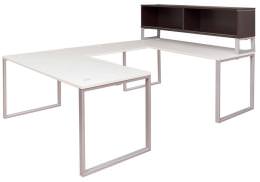 U Shaped Desk with Hutch - Lair Series