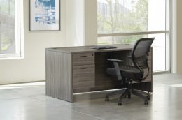 Rectangular Desk with Drawers - Napa Series