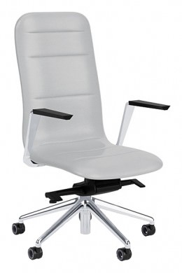 Mid Back Vinyl Conference Chair - Jete Series