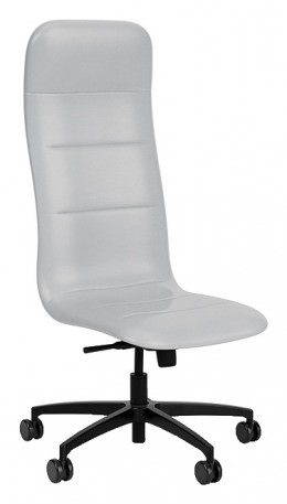Armless Vinyl Conference Chair - Jete Series