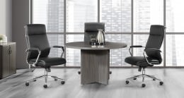 Round Conference Table and Chairs Set - Napa Series