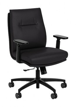 Mid Back Task Chair with Arms - Linate Series
