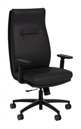 High Back Office Chair with Arms - Linate Series