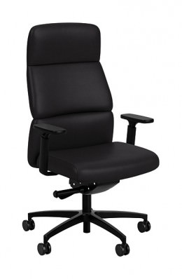 High Back Office Chair with Arms - Vero