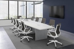 Boat Shaped Conference Table