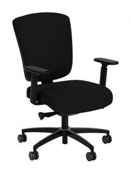 Rolling Office Chair with Arms - Brisbane HD Series