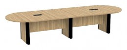 Modern Racetrack Conference Table - PL Laminate