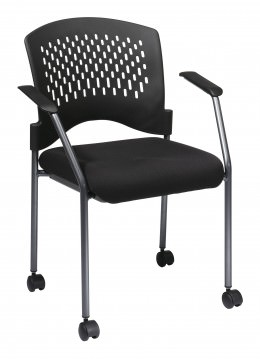 Stackable Rolling Visitors' Chair - Pro Line II