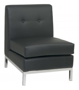 Club Style Armless Chair - Wall Street