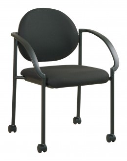 Arm Chair with Casters - Work Smart