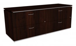 Double Lateral File Credenza - Canyon