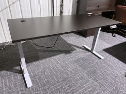 Espresso Height Adjustable Desk