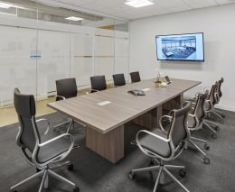 Rectangular Conference Table with Power - M