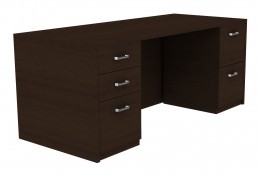 Rectangular Double Pedestal Desk