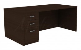 Writing Desk with Drawers - Amber