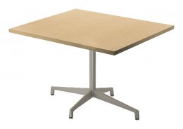 Square Table with Metal Base - Seville