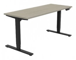 Sit Stand Height Adjustable Desk - Elevation
