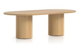 Racetrack Conference Table with Drum Base - Concept 400E