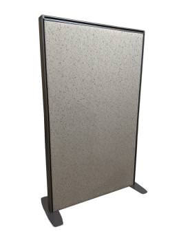 Free Standing Cubicle Wall Partition 24x42 - SpaceMax