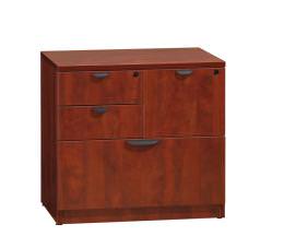 4 Drawer Combo Lateral Filing Cabinet - PL Laminate