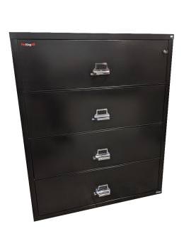 Fireking Fireproof 4 Drawer Lateral Filing Cabinets â€“ 44.5 Inch Wide