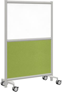 Rolling Whiteboard Office Partition Panel - 49