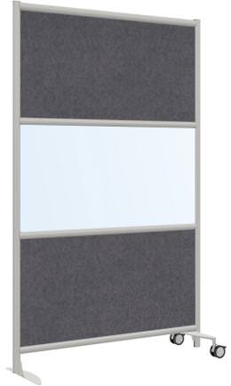 Rolling Free Standing Office Partition Panel - 25